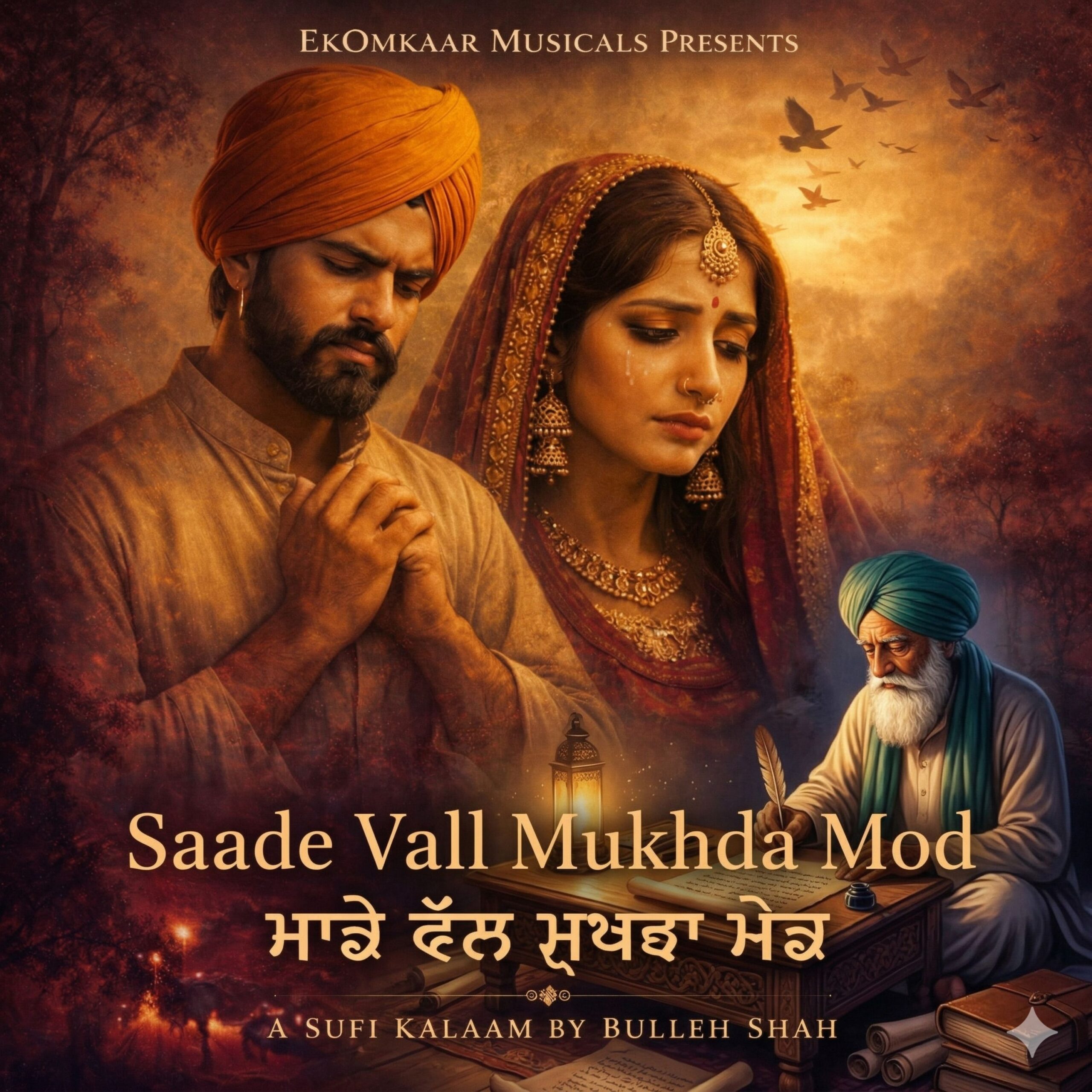 Saade Val Mukhda Mod | ਸਾਡੇ ਵੱਲ ਮੁਖੜਾ ਮੋੜ — Bulleh Shah Kafi | Lyrics & Meaning