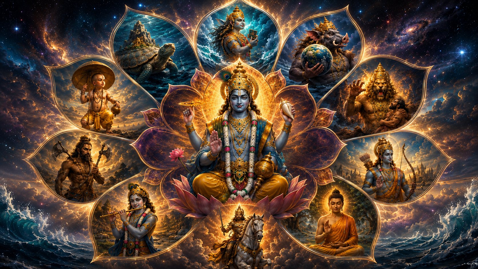 Pralaya Payodhi Jale: The Song of Vishnu's Ten Avatars, Explained Simply